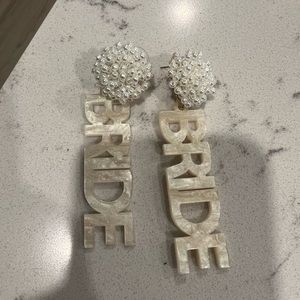 Bride earrings
